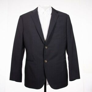 Indochino Mens‎ 40R Gray Wool Mohair Blazer Sports Coat